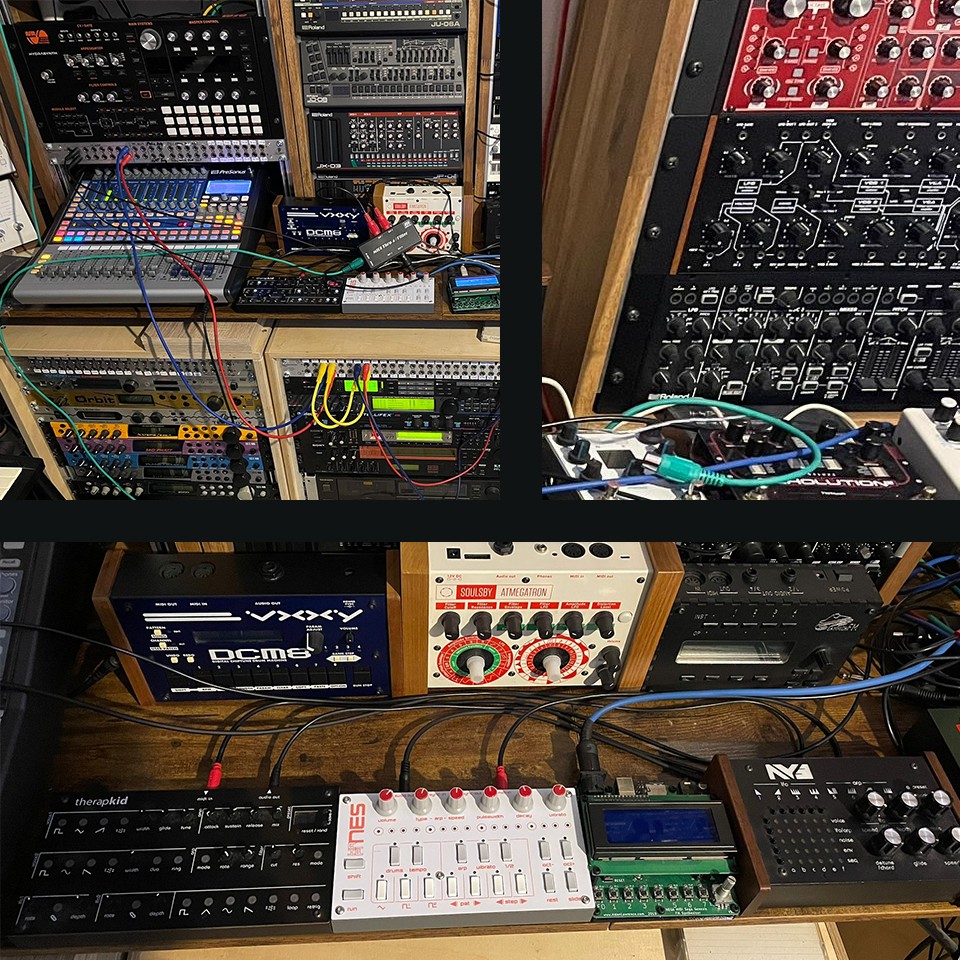 Grave Hammer Games music studio equipment